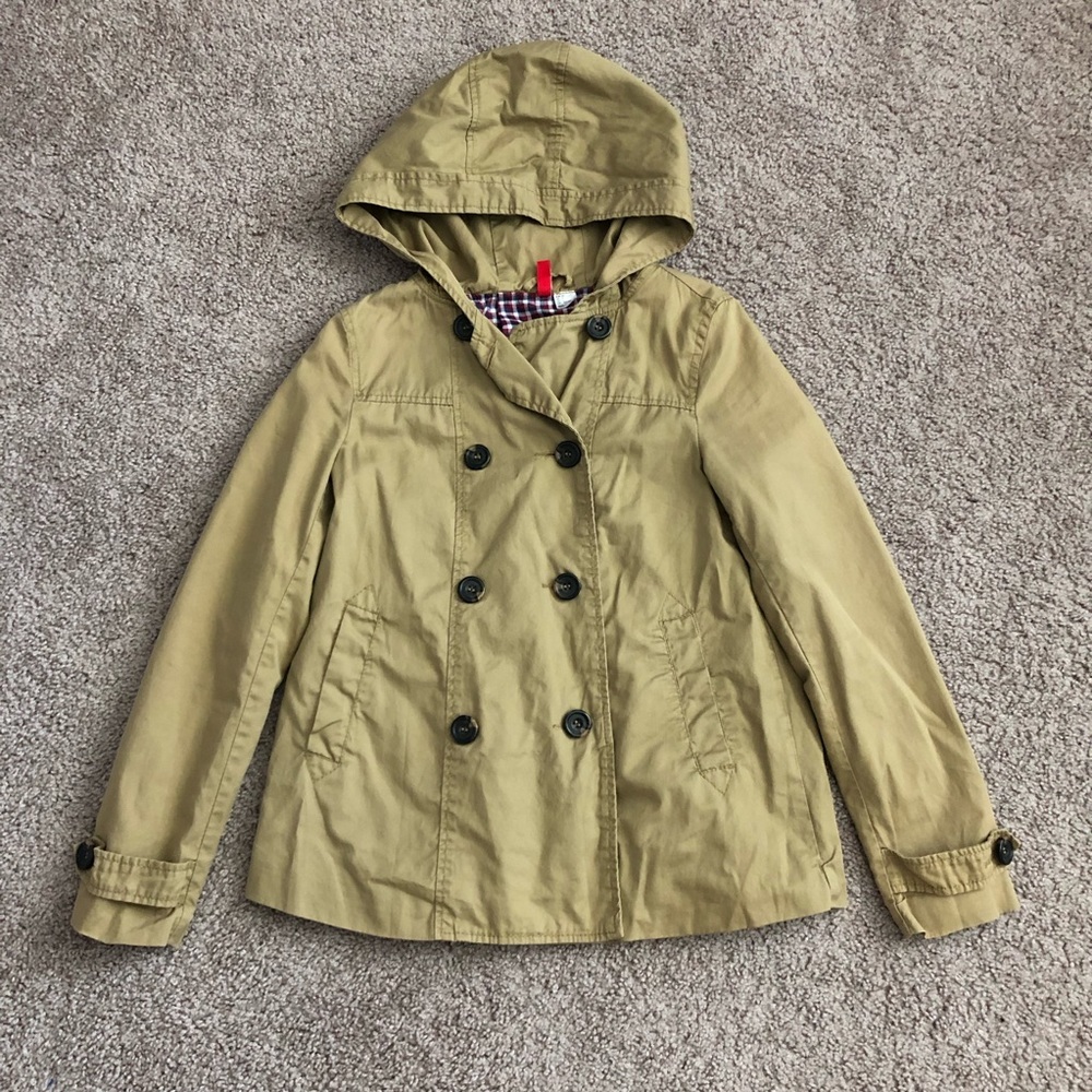 Divided by H&M Khaki Jacket Womens US 2